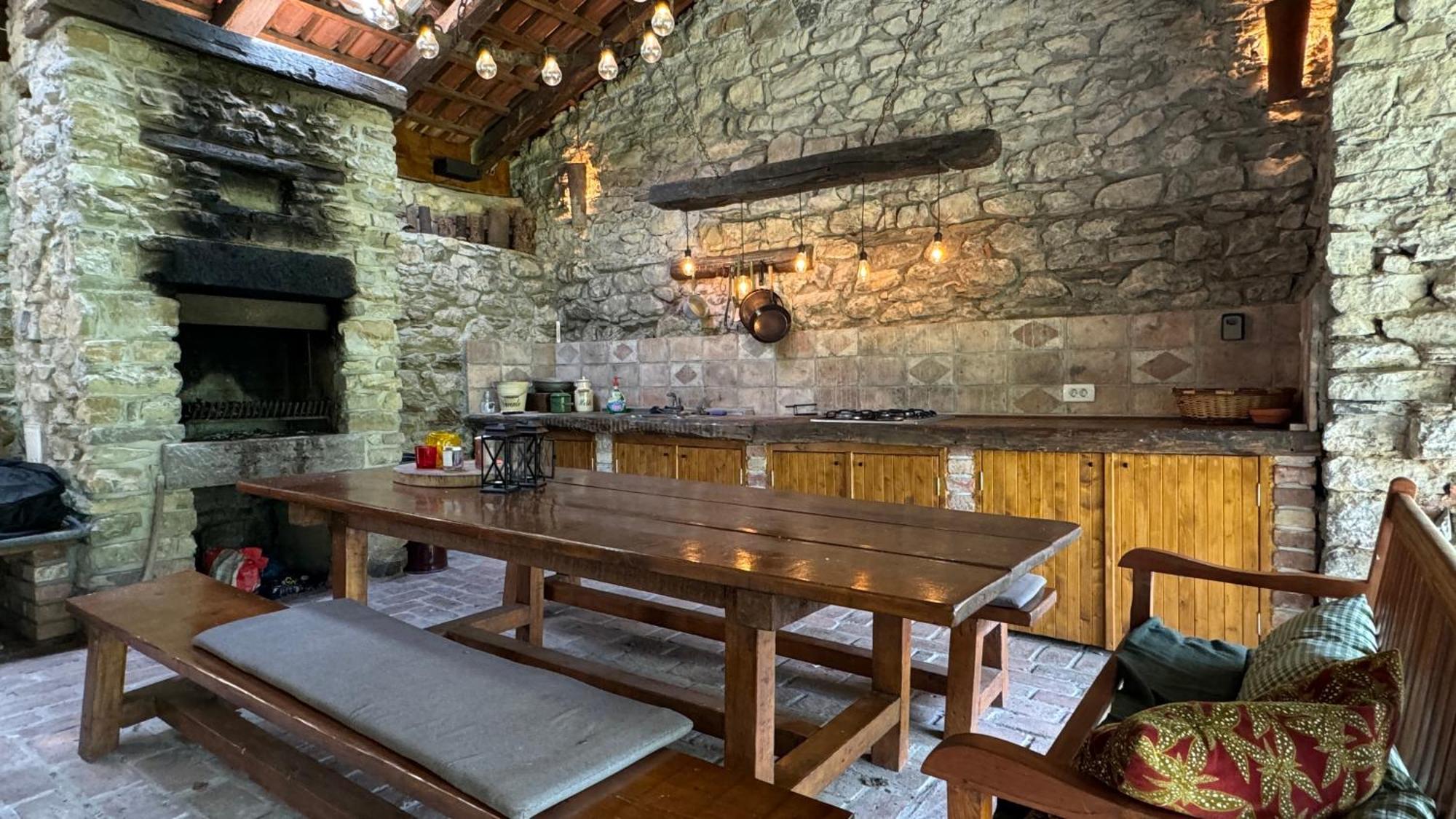 Kuninez, Holiday Home With Summer Kitchen Most Na Soci Bagian luar foto