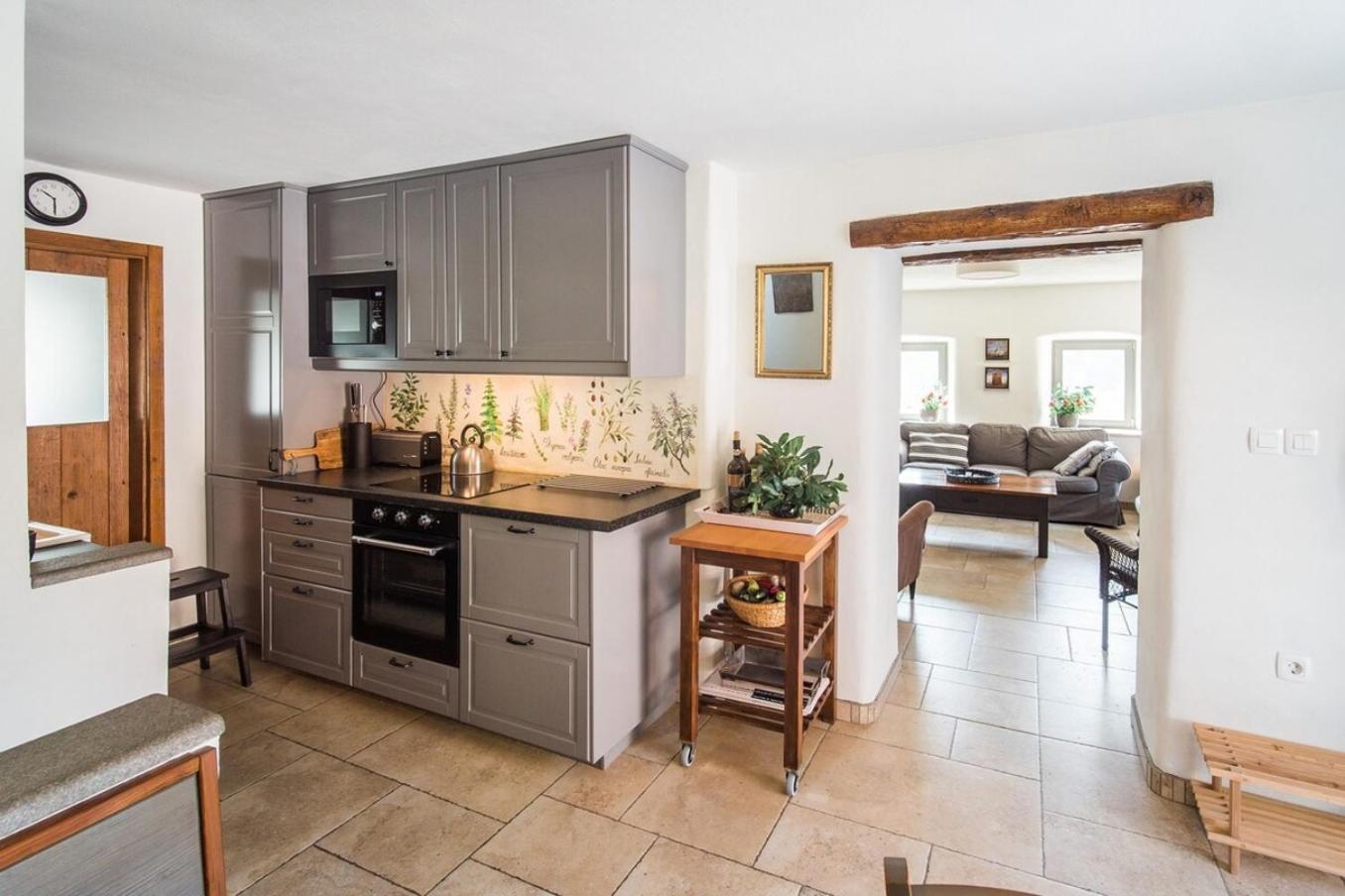 Kuninez, Holiday Home With Summer Kitchen Most Na Soci Bagian luar foto