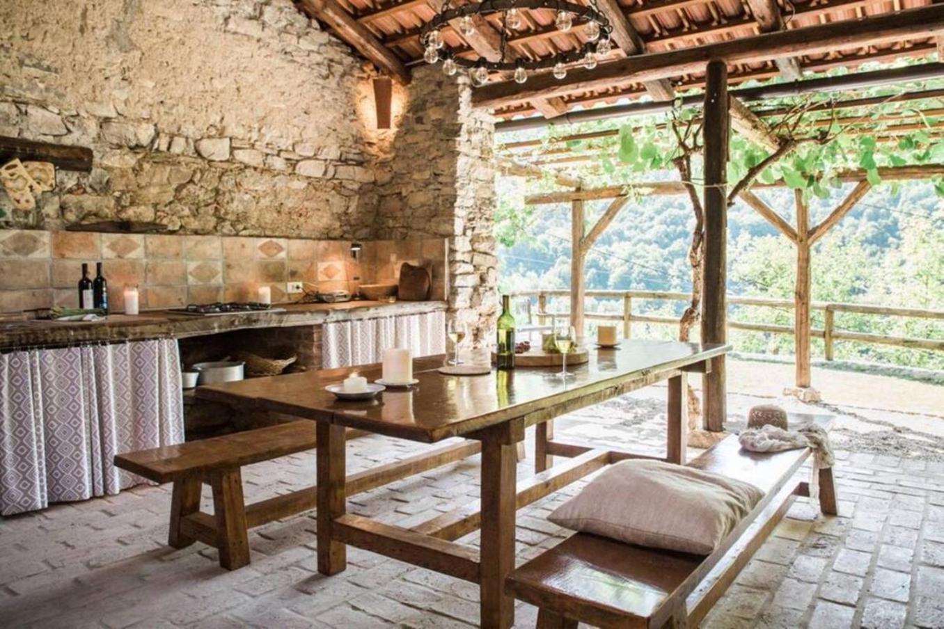 Kuninez, Holiday Home With Summer Kitchen Most Na Soci Bagian luar foto